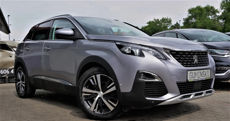 Peugeot 3008 cena 76900 przebieg: 191000, rok produkcji 2018 z Szczucin małe 667